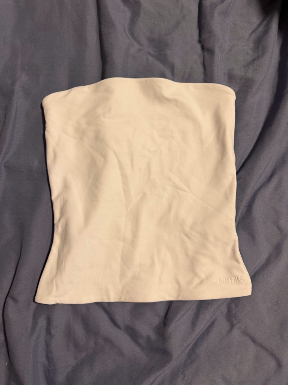 Aritzia White Contour Tube Top